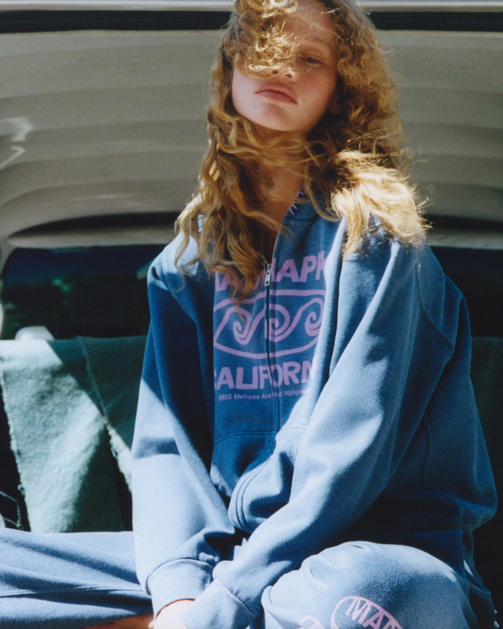 Madhappy California Lightweight Fleece Zip Up - Image 5
