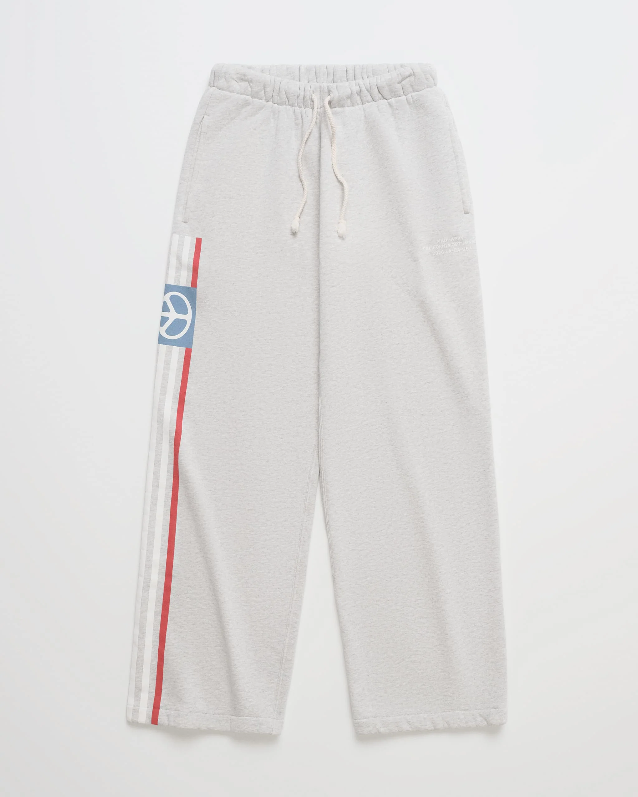 Madhappy California Peace Lightweight Fleece Straight Sweatpant
