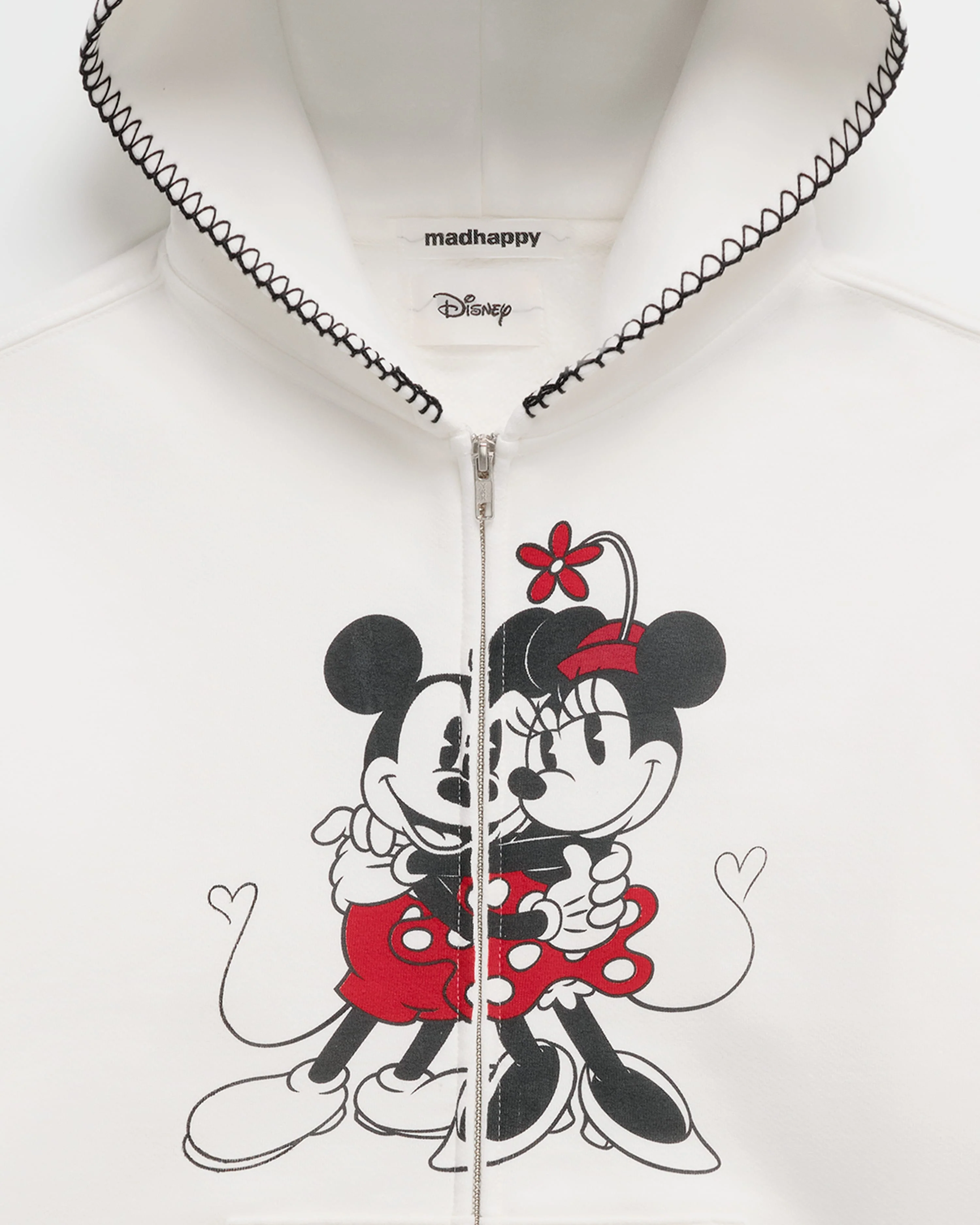 Mickey Mouse and Minnie Mouse Fleece Zip Up - Image 2