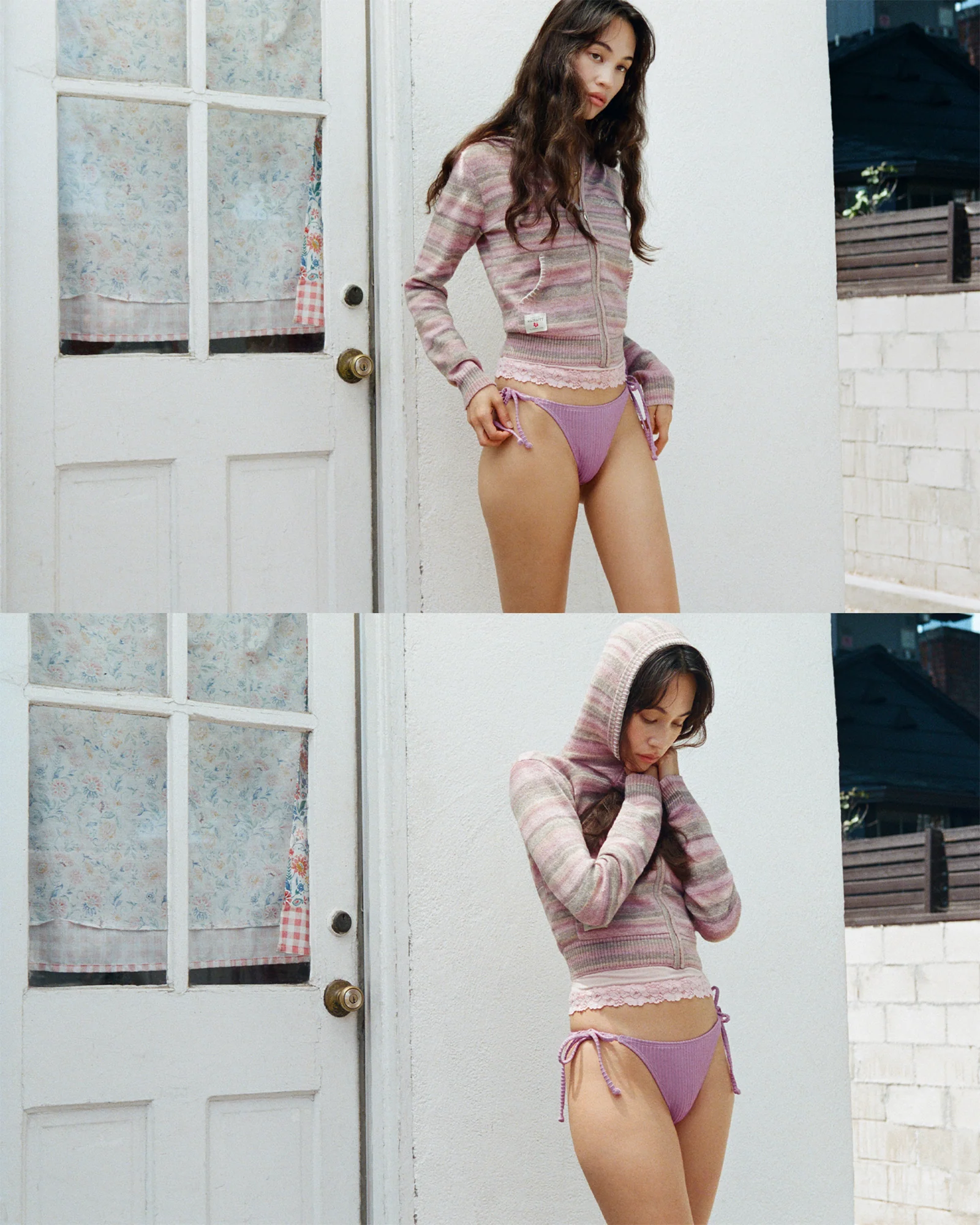 Office Kiko Space Dye Zip Up - Image 3