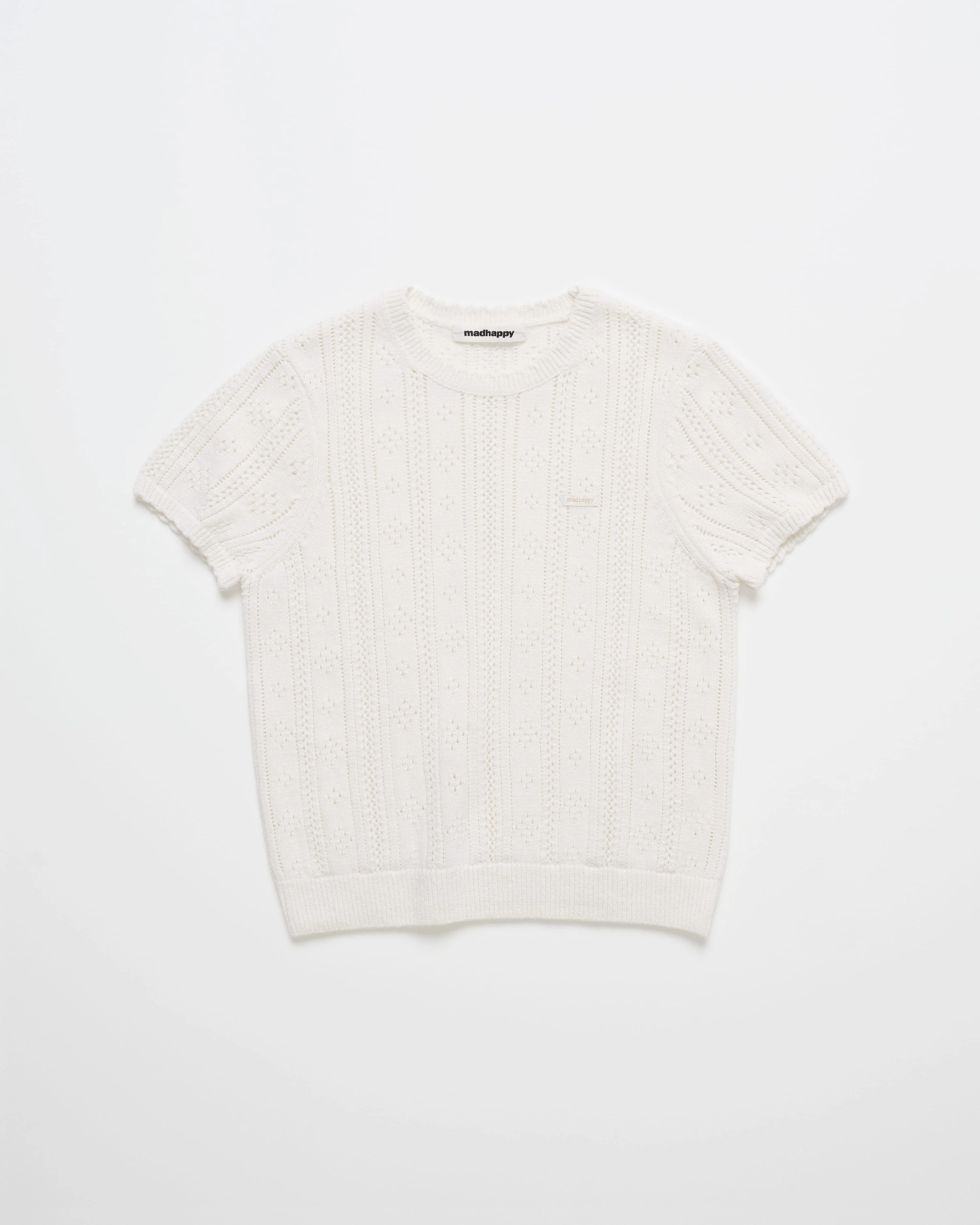 Pointelle Sweater Baby Tee