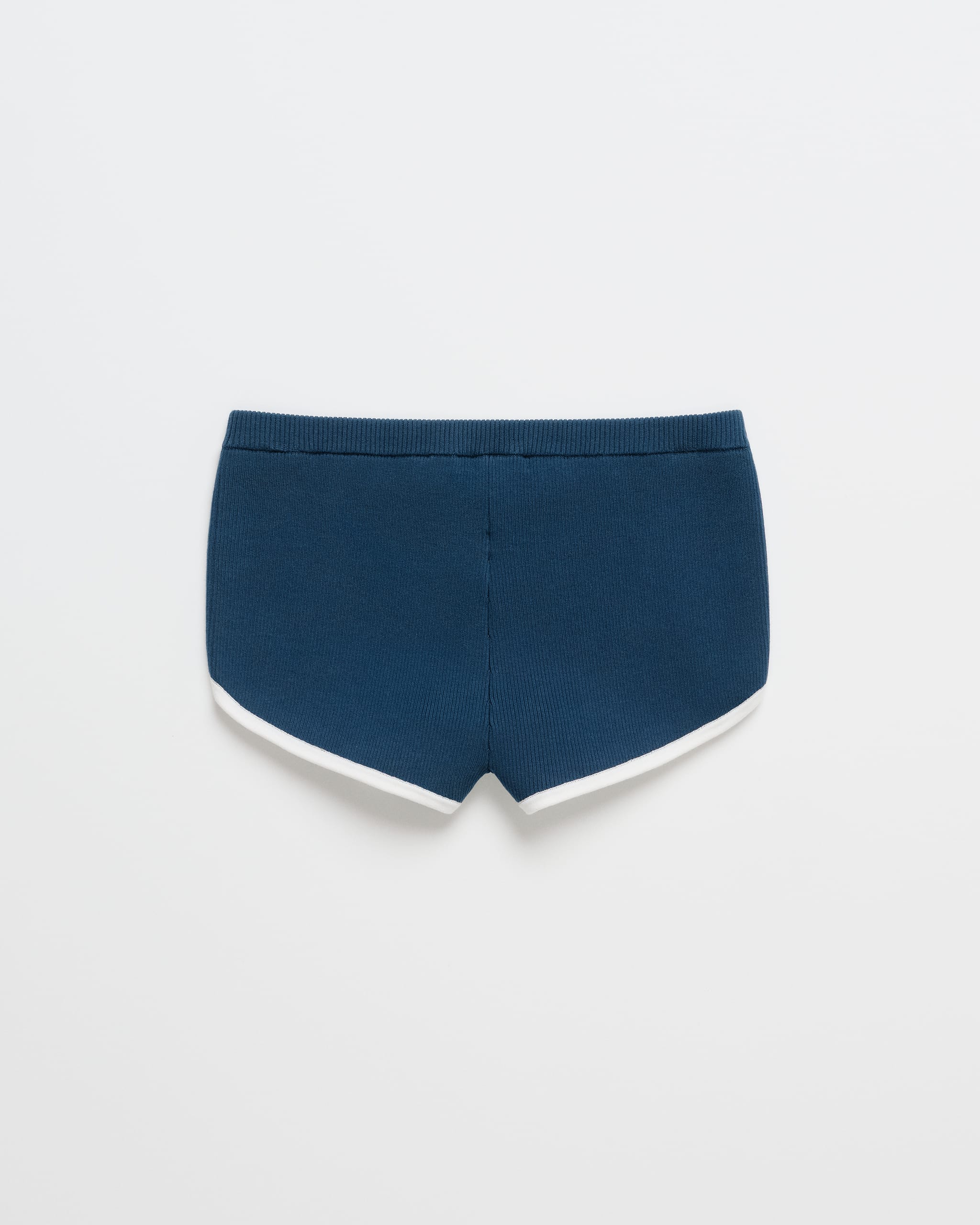 Ribbed Knit Dolphin Short - Image 3