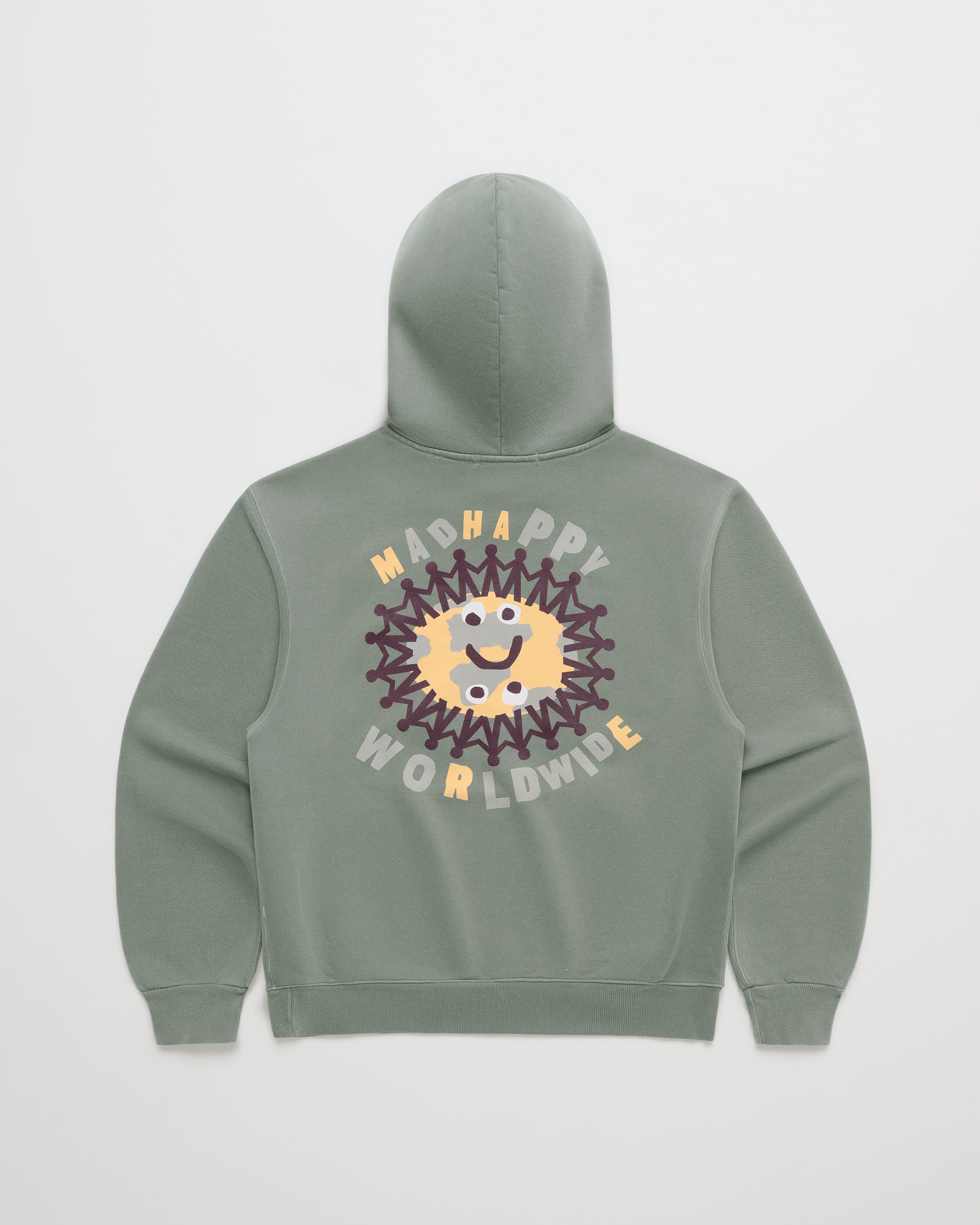 Globe Fleece Hoodie - Image 3