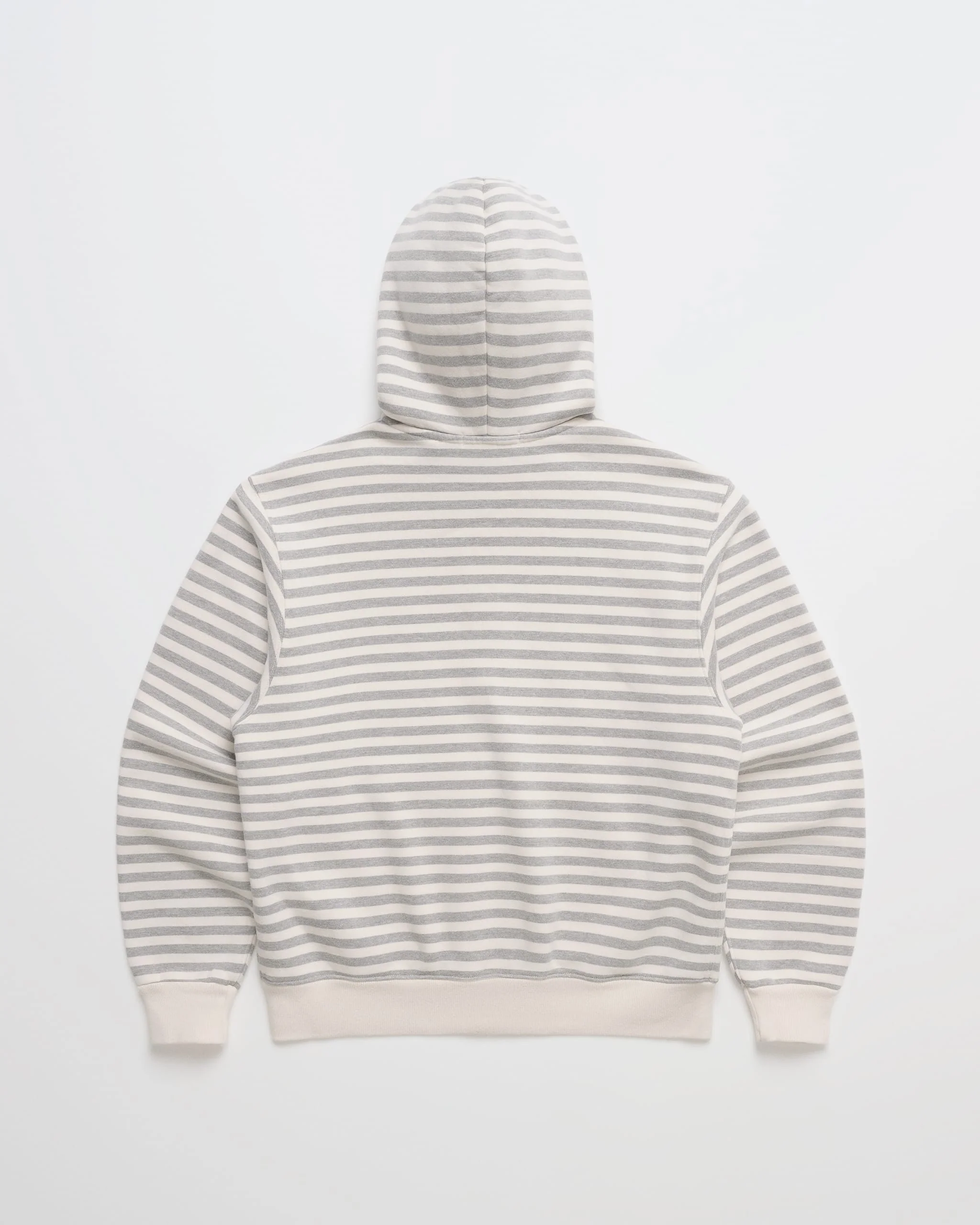Striped Midweight Fleece Zip Up - Image 3