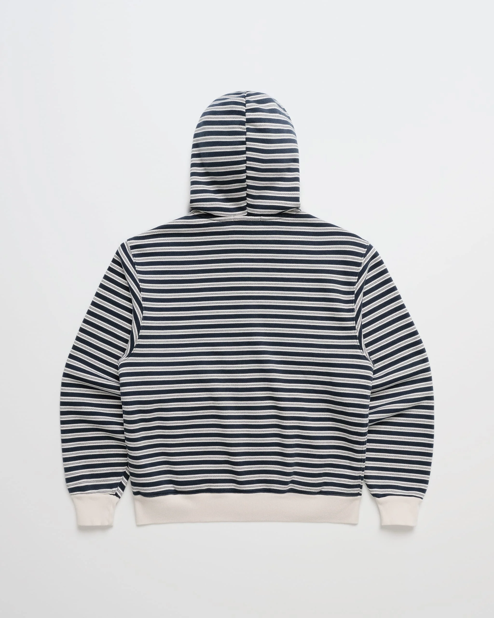Striped Midweight Fleece Zip Up - Image 3