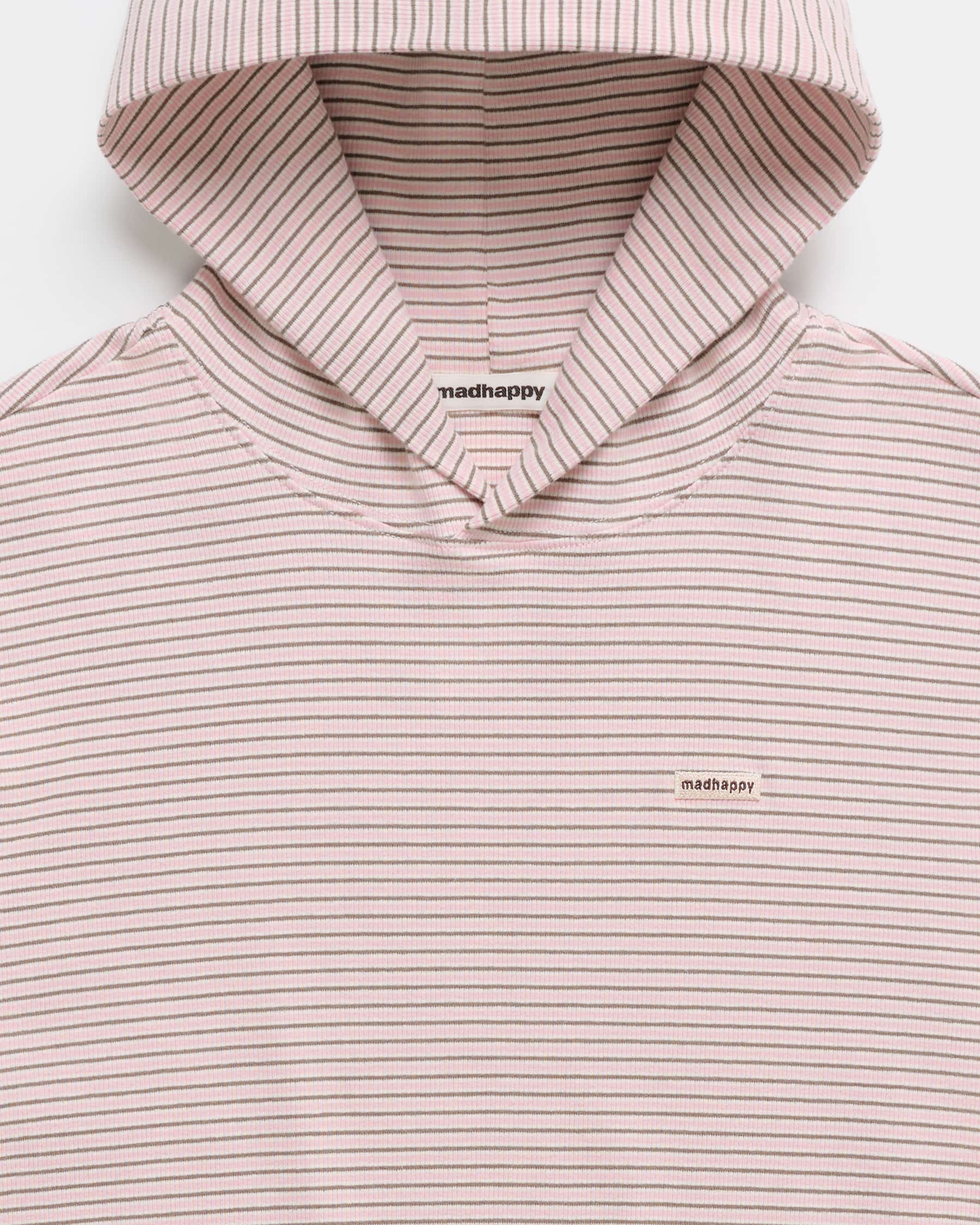 Striped Rib Hoodie - Image 3