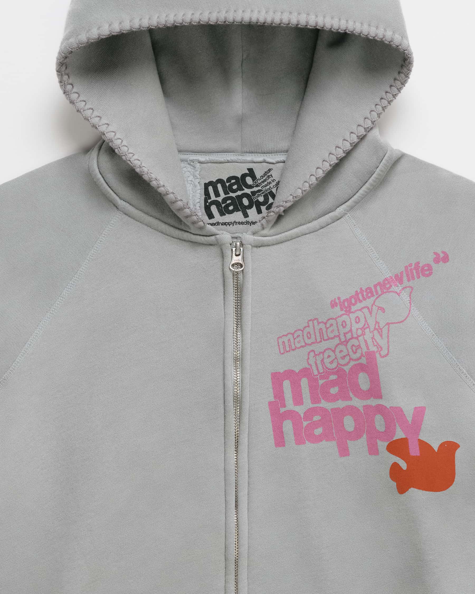 TOGETHERFOREVER Fleece Zip Up - Image 2