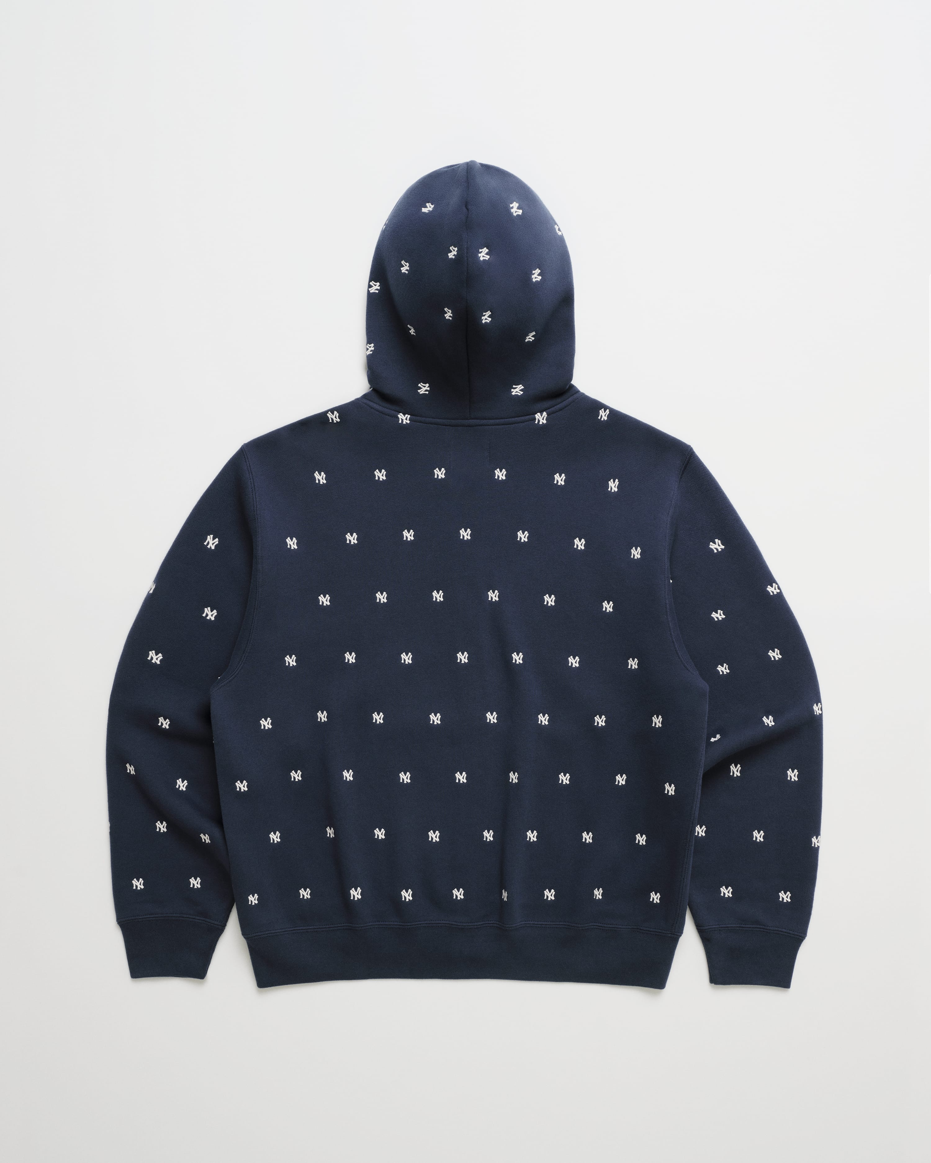 Yankees All Over Embroidered Fleece Zip Up - Image 5